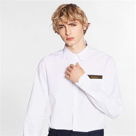 louis vuitton dna shirt|Products by Louis Vuitton: Regular DNA Poplin Shirt.